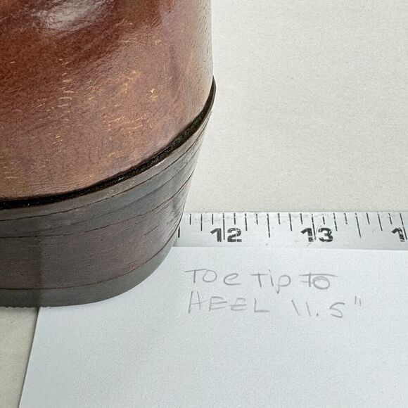 Dan Post Brown Leather Cowboy Western Boots DP2111R Men's 11D - Picture 15 of 16